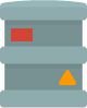 Grey barrel